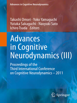 cover image of Advances in Cognitive Neurodynamics (III)
